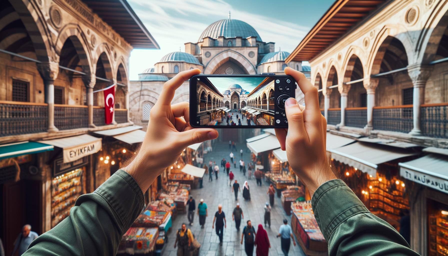 Persona disfrutando de un tour guiado por Turquía