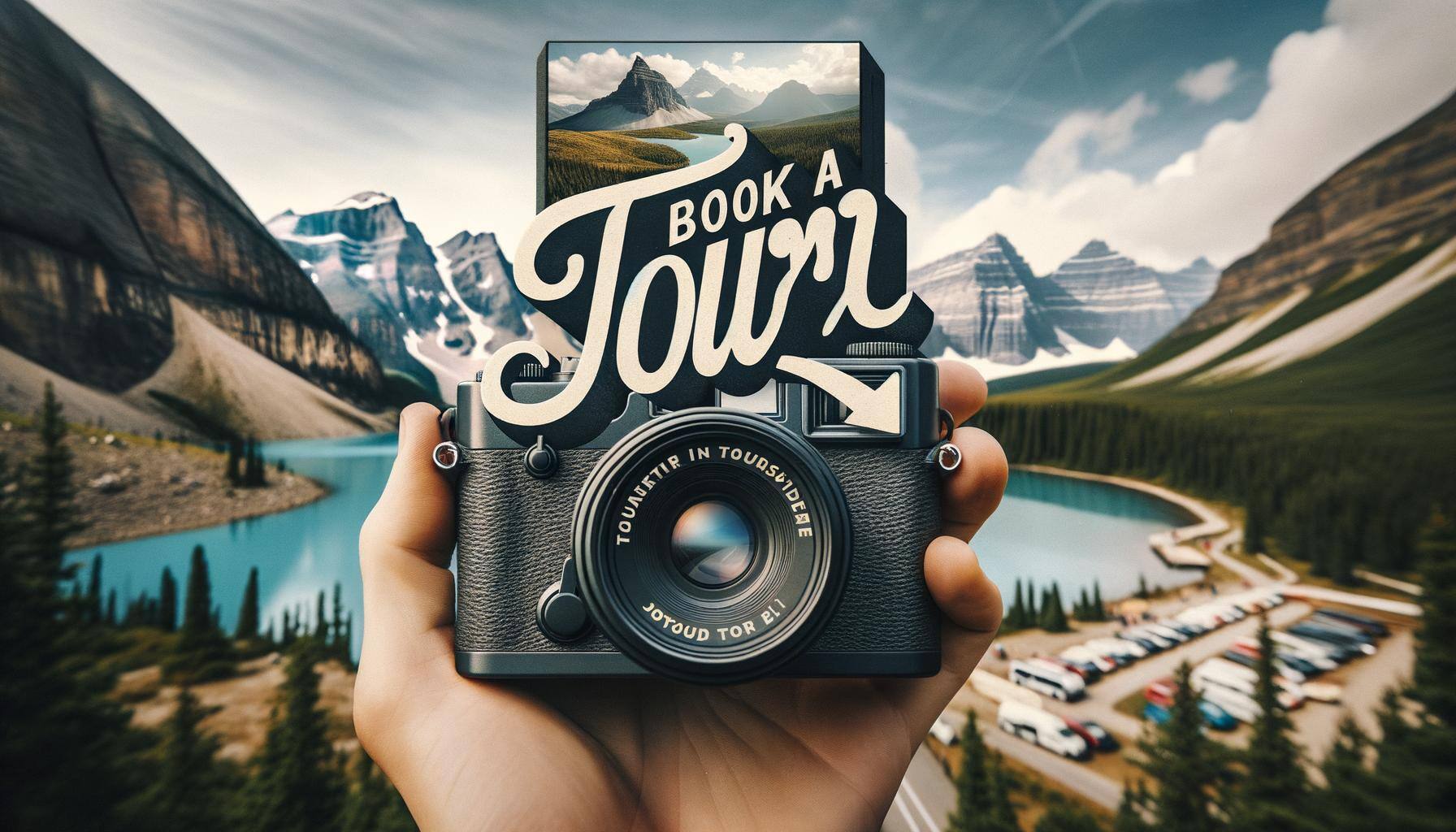 Imagen de una llamada a la acción para reservar un tour